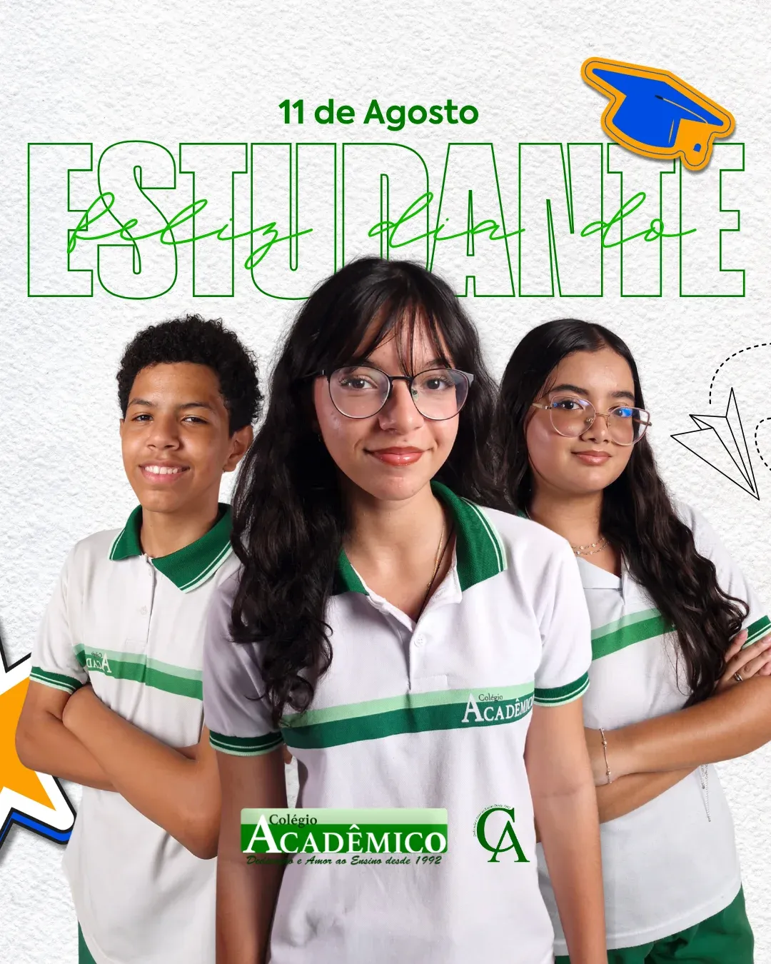 Dia do Estudante para Colégio Acadêmico