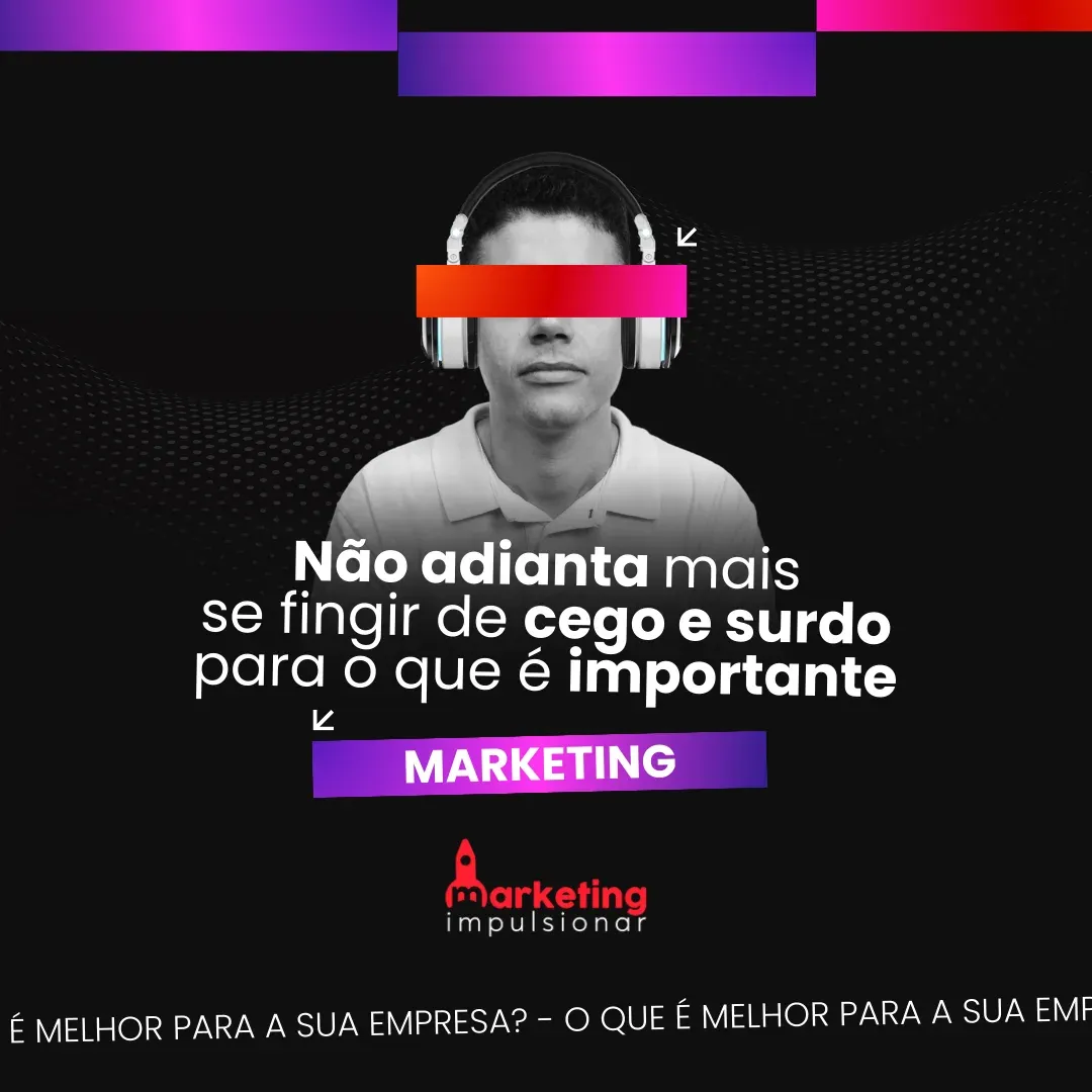 Post para redes sociais para Marketing Impulsionar