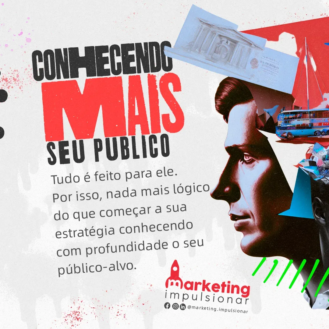 Post para redes sociais para Marketing Impulsionar